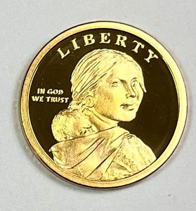 2010-S PROOF SACAGEWEA DOLLAR GREAT LAW OF PEACE