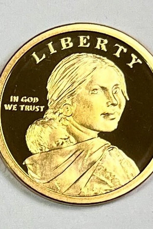 2010-S PROOF SACAGEWEA DOLLAR GREAT LAW OF PEACE
