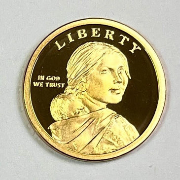 2010-S PROOF SACAGEWEA DOLLAR GREAT LAW OF PEACE