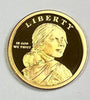 2010-S PROOF SACAGEWEA DOLLAR GREAT LAW OF PEACE