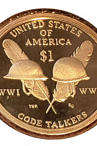 2016-S PROOF SACAGEWEA DOLLAR CODE TALKERS