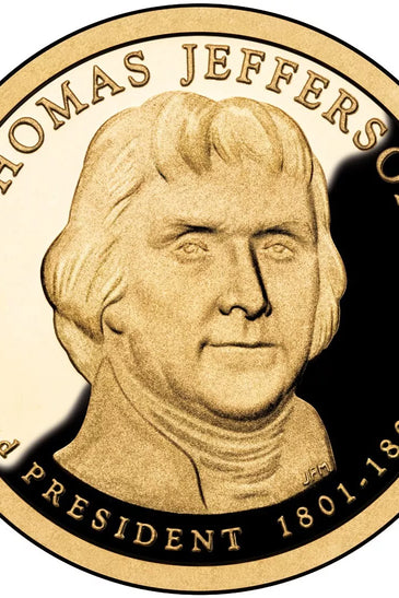 2007-S PROOF THOMAS JEFFERSON PRESIDENTIAL DOLLAR