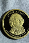 2007-S PROOF JOHN ADAMS PRESIDENTIAL DOLLAR
