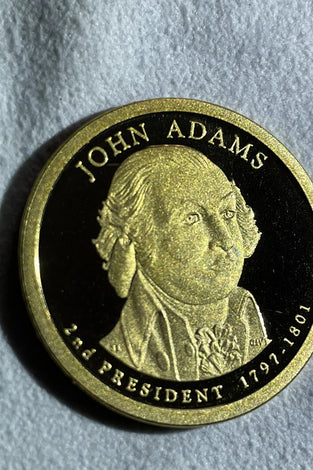 2007-S PROOF JOHN ADAMS PRESIDENTIAL DOLLAR