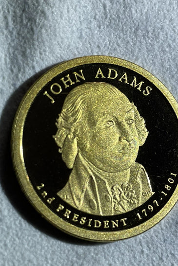 2007-S PROOF JOHN ADAMS PRESIDENTIAL DOLLAR