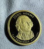 2007-S PROOF JOHN ADAMS PRESIDENTIAL DOLLAR