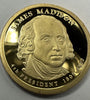 2007-S PROOF JAMES MADISON PRESIDENTIAL DOLLAR