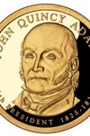 2008-S PROOF JOHN QUINCY ADAMS PRESIDENTIAL DOLLAR