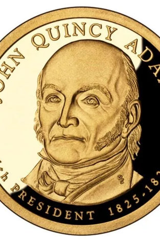 2008-S PROOF JOHN QUINCY ADAMS PRESIDENTIAL DOLLAR