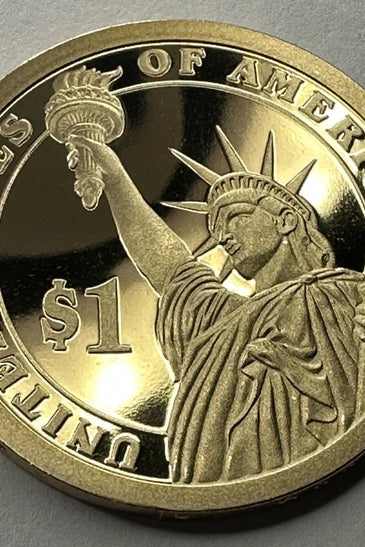 2008-S PROOF MARTIN VAN BUREN PRESIDENTIAL DOLLAR