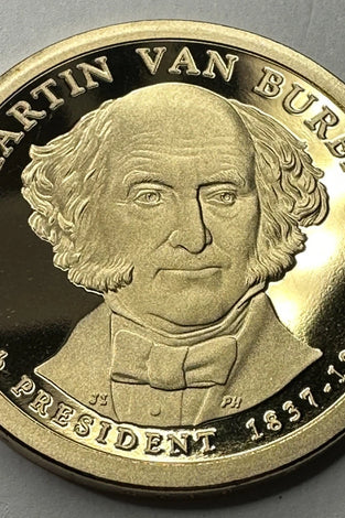 2008-S PROOF MARTIN VAN BUREN PRESIDENTIAL DOLLAR