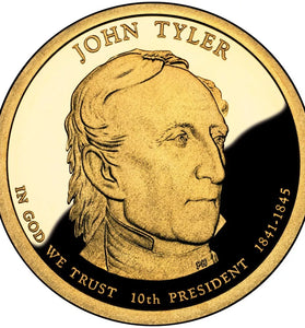 2009-S PROOF JOHN TYLER PRESIDENTIAL DOLLAR