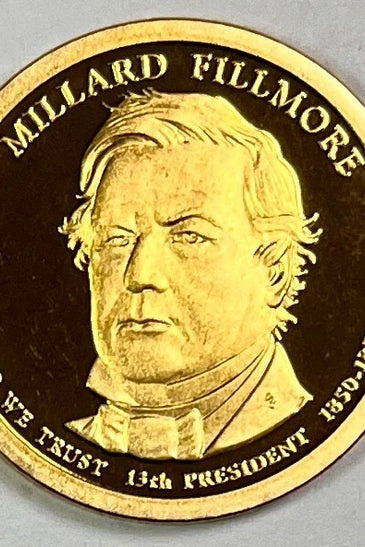 2010-S PROOF WILLARD FILLMORE PRESIDENTIAL DOLLAR