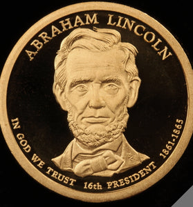 2010-S PROOF ABRAHAM LINCOLN PRESIDENTIAL DOLLAR