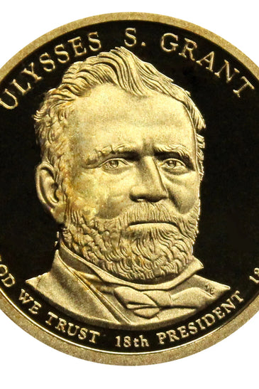 2011-S PROOF ULYSSES S, GRANT PRESIDENTIAL DOLLAR
