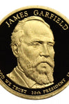 2011-S PROOF JAMES GARFIELD PRESIDENTIAL DOLLAR