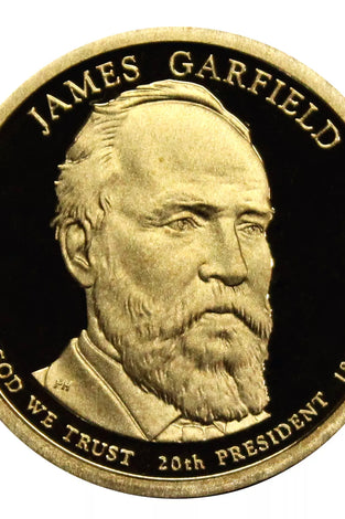 2011-S PROOF JAMES GARFIELD PRESIDENTIAL DOLLAR