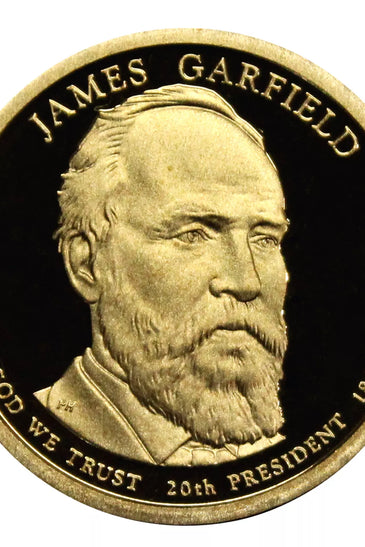 2011-S PROOF JAMES GARFIELD PRESIDENTIAL DOLLAR
