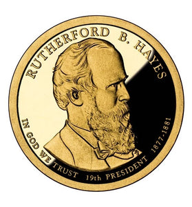 2011-S PROOF RUTHERFORD B. HAYES PRESIDENTIAL DOLLAR