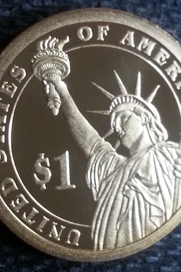 2011-S PROOF ANDREW JOHNSON PRESIDENTIAL DOLLAR