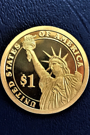 2012-S PROOF GROVER CLEVELAND 2ND TERM PRESIDENTIAL DOLLAR