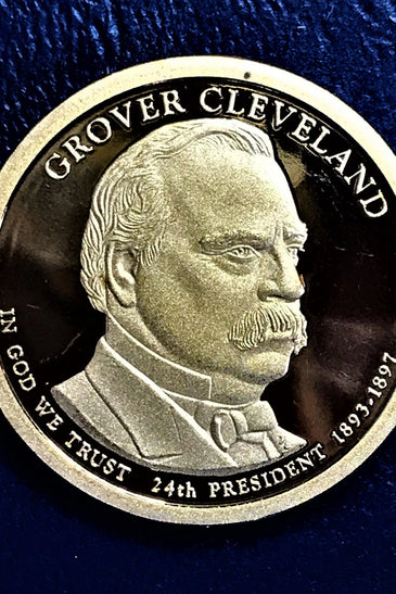 2012-S PROOF GROVER CLEVELAND 2ND TERM PRESIDENTIAL DOLLAR