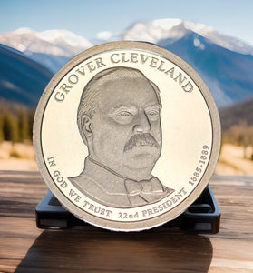 2012-S PROOF GROVER CLEVELAND 1ST TERM PRESIDENTIAL DOLLAR