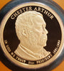 2012-S PROOF CHESTER ARTHUR PRESIDENTIAL DOLLAR