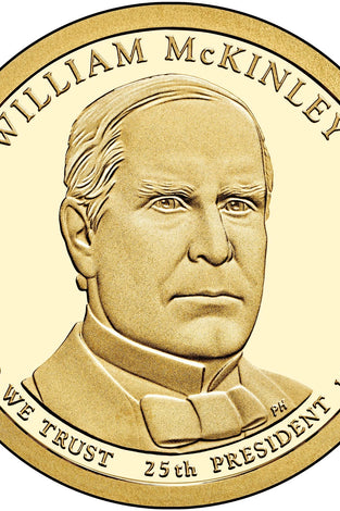 2013-S PROOF WILLIAM MCKINLEY PRESIDENTIAL DOLLAR