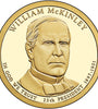 2013-S PROOF WILLIAM MCKINLEY PRESIDENTIAL DOLLAR