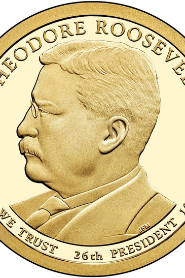2013-S PROOF THEODORE ROOSEVELT PRESIDENTIAL DOLLAR