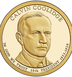 2014-S PROOF CALVIN COOLIDGE PRESIDENTIAL DOLLAR