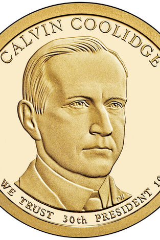 2014-S PROOF CALVIN COOLIDGE PRESIDENTIAL DOLLAR