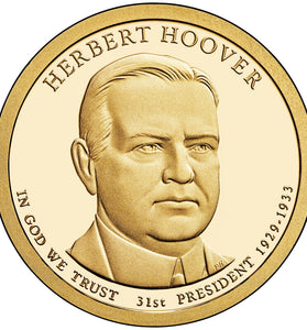 2014-S PROOF HERBERT HOOVER PRESIDENTIAL DOLLAR