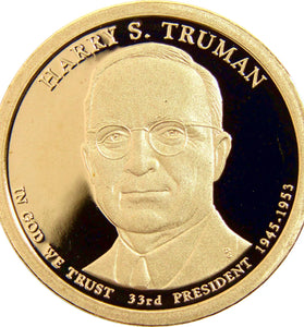 2015-S PROOF HARRY S. TRUMAN PRESIDENTIAL DOLLAR