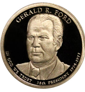 2015-S PROOF GERALD FORD PRESIDENTIAL DOLLAR