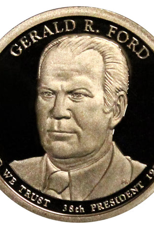 2015-S PROOF GERALD FORD PRESIDENTIAL DOLLAR