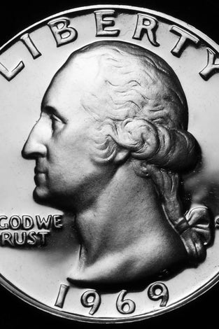 1969-S PROOF WASHINGTON QUARTER