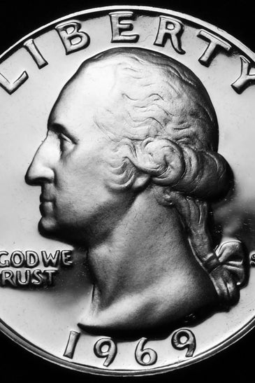 1969-S PROOF WASHINGTON QUARTER