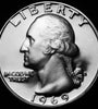 1969-S PROOF WASHINGTON QUARTER