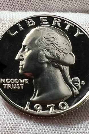 1970-S CLAD PROOF WASHINGTON QUARTER