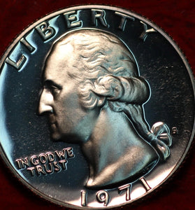 1971-S CLAD PROOF WASHINGTON QUARTER