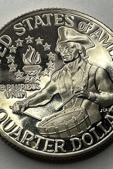 1976-S CLAD PROOF BI-CENTENNIAL WASHINGTON QUARTER
