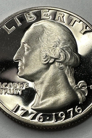 1976-S CLAD PROOF BI-CENTENNIAL WASHINGTON QUARTER