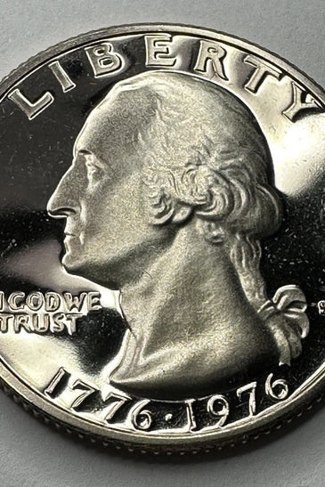 1976-S CLAD PROOF BI-CENTENNIAL WASHINGTON QUARTER