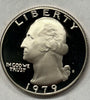 1979-S CLAD PROOF WASHINGTON QUARTER TYPE 1