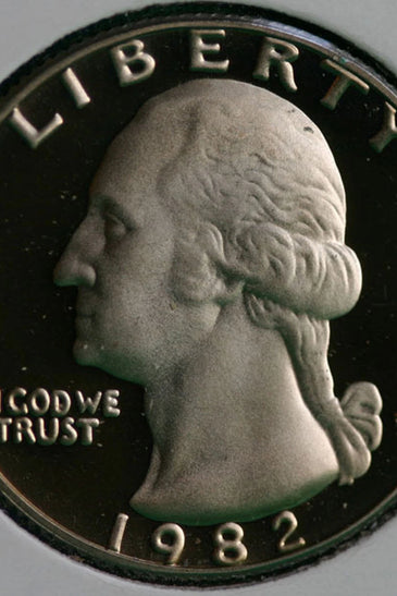 1982-S CLAD PROOF WASHINGTON QUARTER