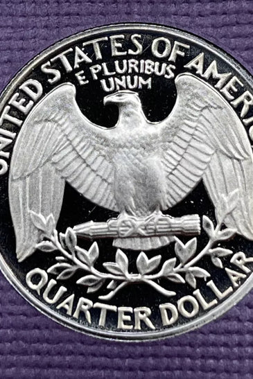 1984-S CLAD PROOF WASHINGTON QUARTER