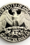 1985-S CLAD PROOF WASHINGTON QUARTER