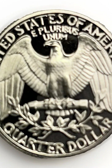 1985-S CLAD PROOF WASHINGTON QUARTER